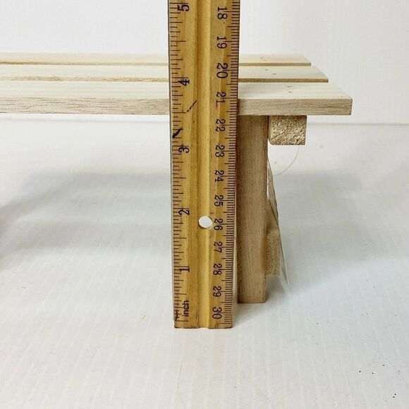 DIY Unfinished Wood Mini Picnic Table And Chair Set - Picture 7 of 12